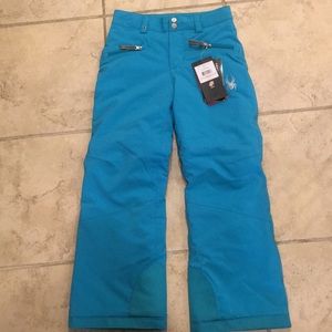 Spyder girls Vixen ski tailored pant size 10